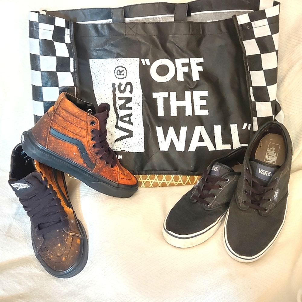 Vans BUNDLE🔸Two Pairs - Sk8 Hi-Top/Casual Oxford - Sz 4